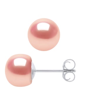 Pendientes Pearl Freshwater 6-7 mm Negro 925
