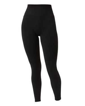 Björn Borg - Mallas largas sin costuras para mujer - Negro