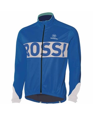 Chaqueta de pista azul/blanca para hombres de Rossignol