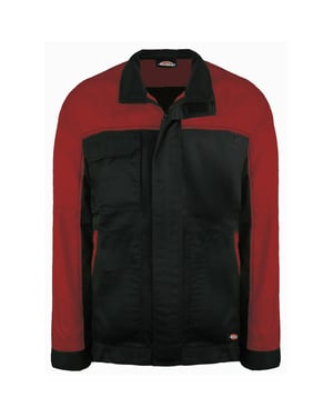 Dickies Everyday Mens Black/Red Work Work Chaqueta