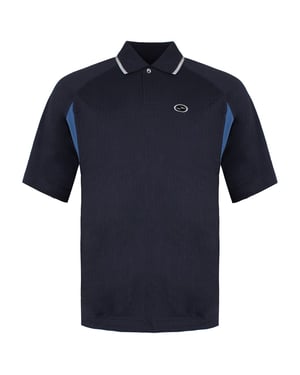 Nike Swoosh Mens Polo azul marino