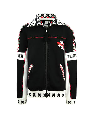 Puma x Jahnkoy XTG Track Jacket Zip Up White Black Mens Jumper 596686 01