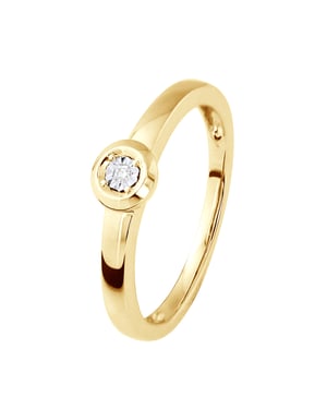 Anillo solitario de diamantes 0.010 0.50 cts cts ilusión de oro blanco