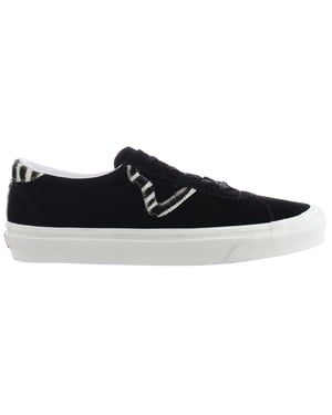 Estilo de Vans 73 zapatos negros para mujer