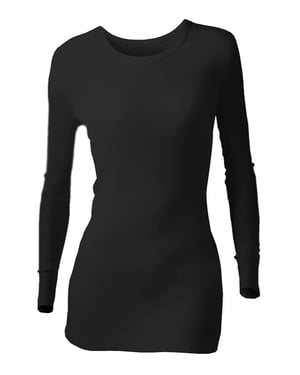 Heat Holders - Ropa interior térmica de manga larga para mujer - Negro