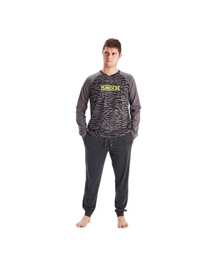 Pijama de Invierno manga larga cuello redondo MU1 hombre