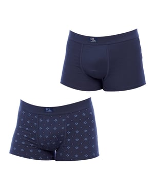 Pack 2 Boxers de tejido transpirable KLB2 hombre