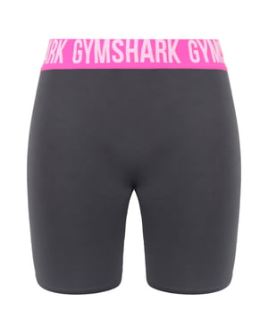 Gymshark sin costuras pantalones cortos de ciclismo gris para mujer
