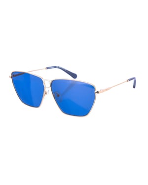 Gafas de sol de metal y forma rectangular SF240S mujer