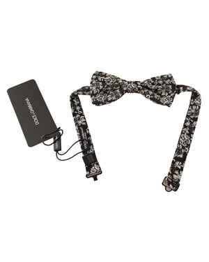 Corbata de moño ajustable Papillon de flores multicolores para hombre de Dolce & Gabbana