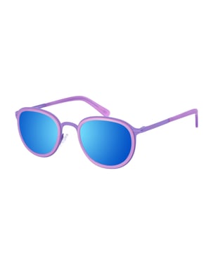 Gafas de sol de metal con forma ovalada Jossie mujer