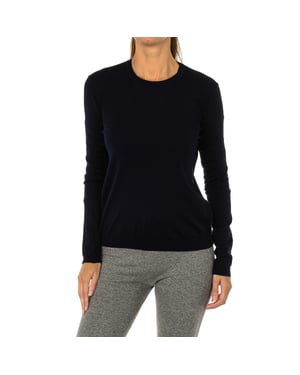 Jersey de manga larga y cuello redondo 7V5MY3-2M1DZ mujer