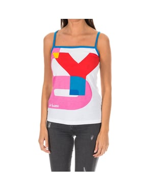 Top de tirantes finos cuello ovalado ADM0105 mujer