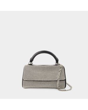 Bolso Crush Satchel - Kara - Latón - Blanco