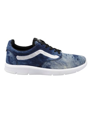 VANS LXVI FUERA DE LA MALA ISO 1.5 ácido Denim Negro encaje Upsex entrenadores XB8HEX