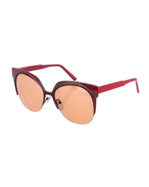 Gafas de sol de metal con forma ovalada ME101S mujer