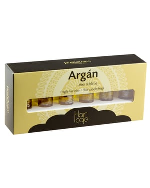 ELIXIR REPARADOR CON ACEITE DE ARGÁN 6 X 3 ML.