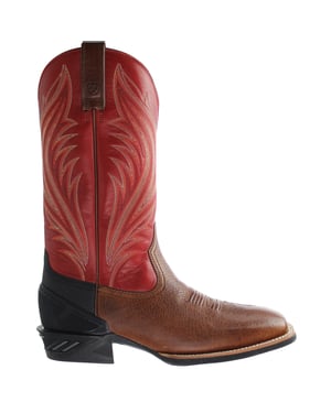 Ariat Catalyst Prime Western Mens Brown/Red Boots