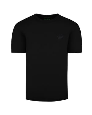 Supra x Heidi Klum Cochs Camiseta de hombre de la tripulación de manga corta Camiseta de hombre negro 101901 008