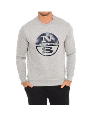 Sudadera de manga larga y cuello redondo 9024130 hombre