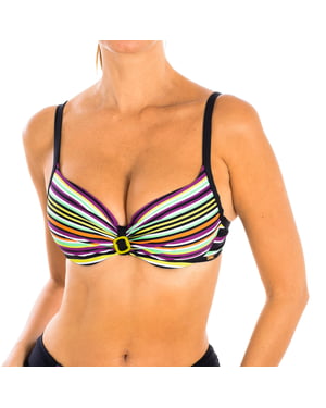 Top de bikini estampado con copas W231024 mujer