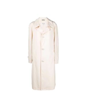 Abrigo de algodón Maison Margiela
