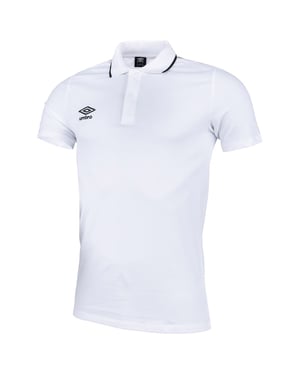 Umbro Manga corta Manja blanca piqué polo camisa 65703u 13V