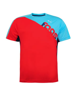 Puma faas núcleo de manga corta para hombre gimnasia gimnasia tripulación de la tripulación camiseta top 509831 06