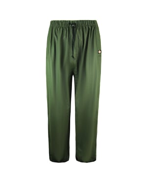Pantalones impermeables verdes para hombres con raintitos