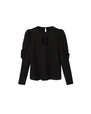 Blusa de Mujer Desigual en Negro