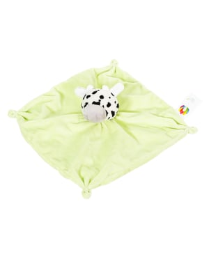 DouDou con el animal de Vaquita 129A bebé