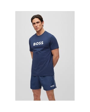 Camiseta de Hombre BOSS Orange con Logo Centrado RN 50491706