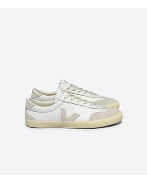 Zapatillas Volley - Veja - Piel - Blanco
