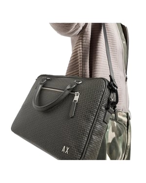 Carpeta de documentos de alivio para hombre de Armani Exchange
