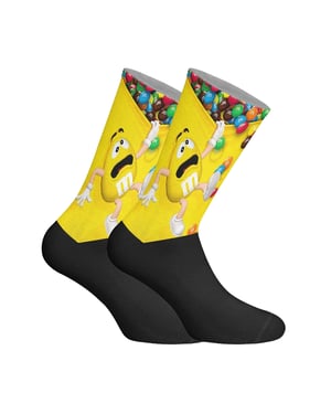 Calcetines de caña larga estampados elásticos unisex