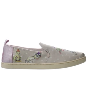 Toms zapatos de mujer rosa alpargata deconstruida