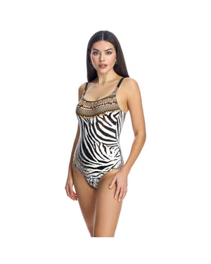 Bañador escote redondo W240181 mujer