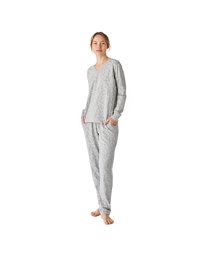 Pijama manga larga de algodón JJBEP1800 mujer