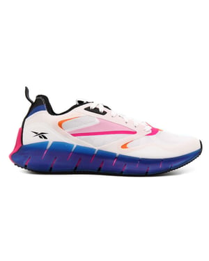Reebok zig kinetica horizon encaje-up entrenadores de hombre sintéticos blancos FW5300
