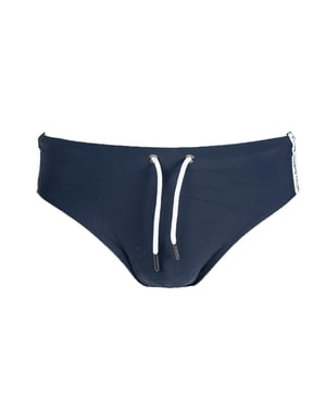 Iceberg Shorts de baño Brief del hombre azul oscuro