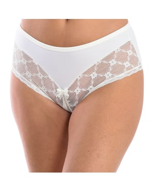 Braga culotte con encaje para mujer, modelo BRIGITTE. Elegancia, comodidad y ajuste perfecto.