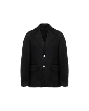 Chaqueta de algodón Prada