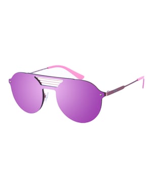 Gafas de sol de nylon con forma ovalada NEW LOURENZO unisex