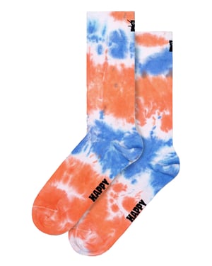 Calcetines Tie Dye | Calcetines Happy | Calcetines Multicolor Transpirables y Divertidos | Calcetines de Regalo - Melocotón