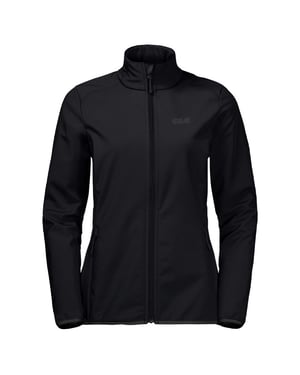 Jack Wolfskin Northern Pass chaqueta negra para mujer