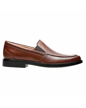 Clarks Un Aldric Mens Brown Zapatos