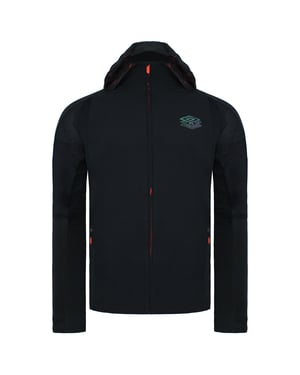 Umbro manga larga zip up black pro entrenamiento para hombre la chaqueta híbrida de élite 65840g cmm