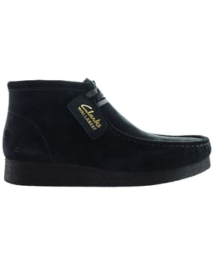 Clarks Originals Wallabee Botas Negro Mujer