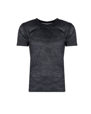 Champion T-Shirt Micro Mesh del hombre Gris