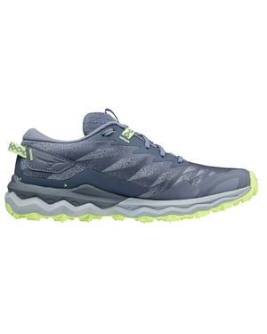 Mizuno Wave Daichi 7 Mens Blue Running Trainers